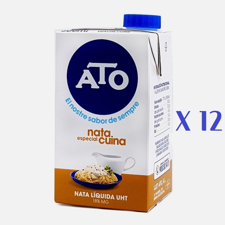 아토 동물성 쿠킹크림 18% 한박스(500mlX12) - 동물복지 인증제품